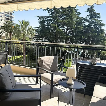 Apartment Elegant T3 Avec Piscine, Terrasse, Parking, 6 Pers Mandelieu