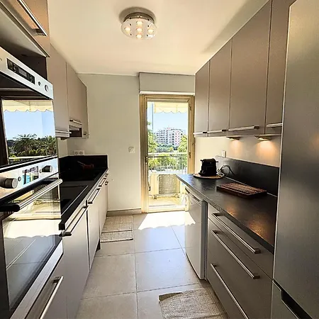 Apartment Elegant T3 Avec Piscine, Terrasse, Parking, 6 Pers Mandelieu