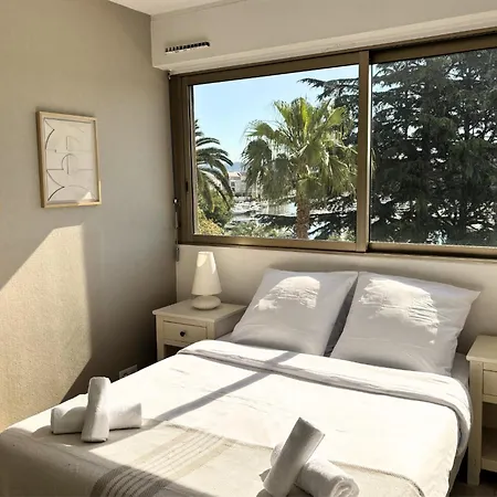 Elegant T3 Avec Piscine, Terrasse, Parking, 6 Pers Mandelieu